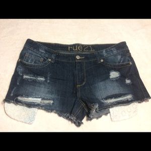 Rue 21 jean shorts size 7/8